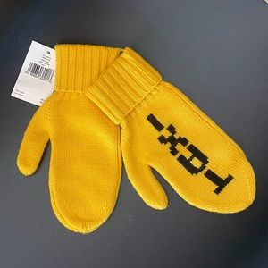 NWT Kate Spade Taxi Mittens